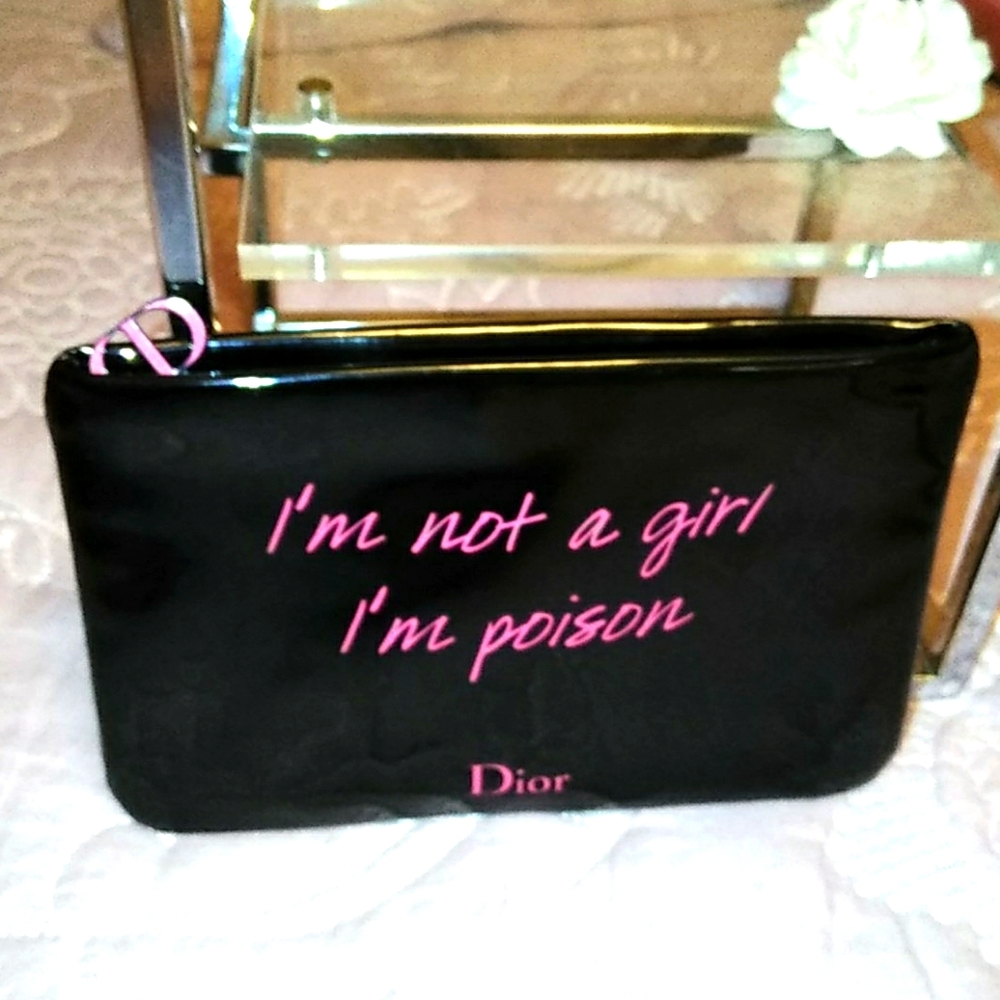 Dior❤️Poison👛Make up Bag💙